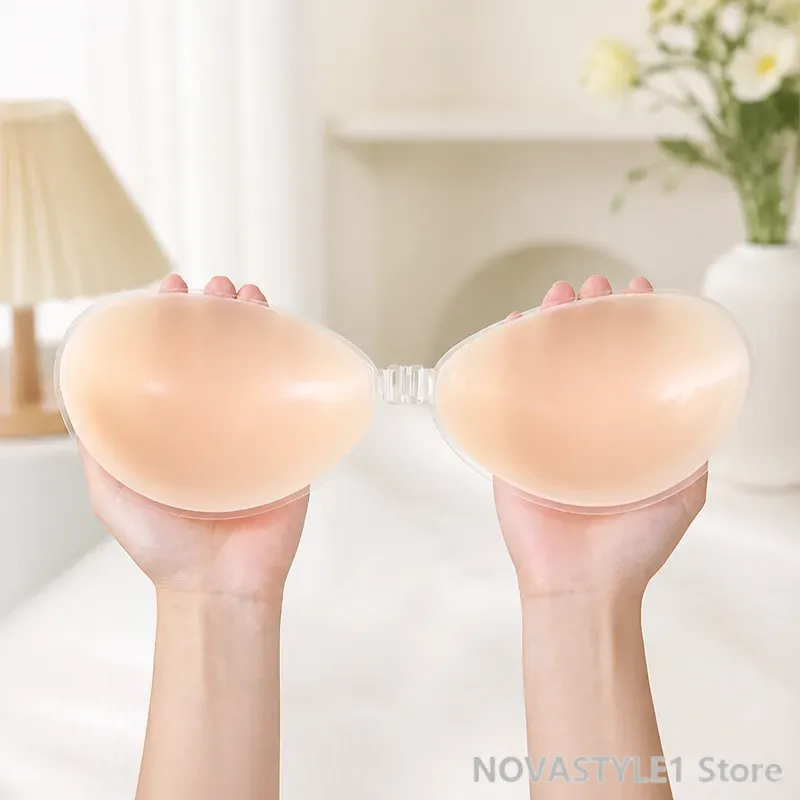 2pcs silicone breast lift pads - Silicone Bra Adhesive avis et prix