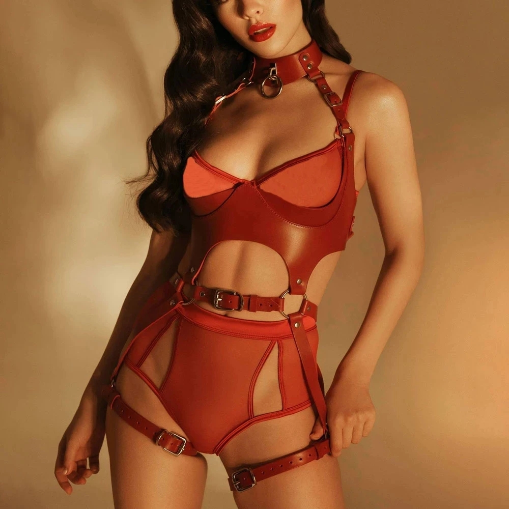 Women Fashion Harness Waist Be - Garter Belt Set avis et prix