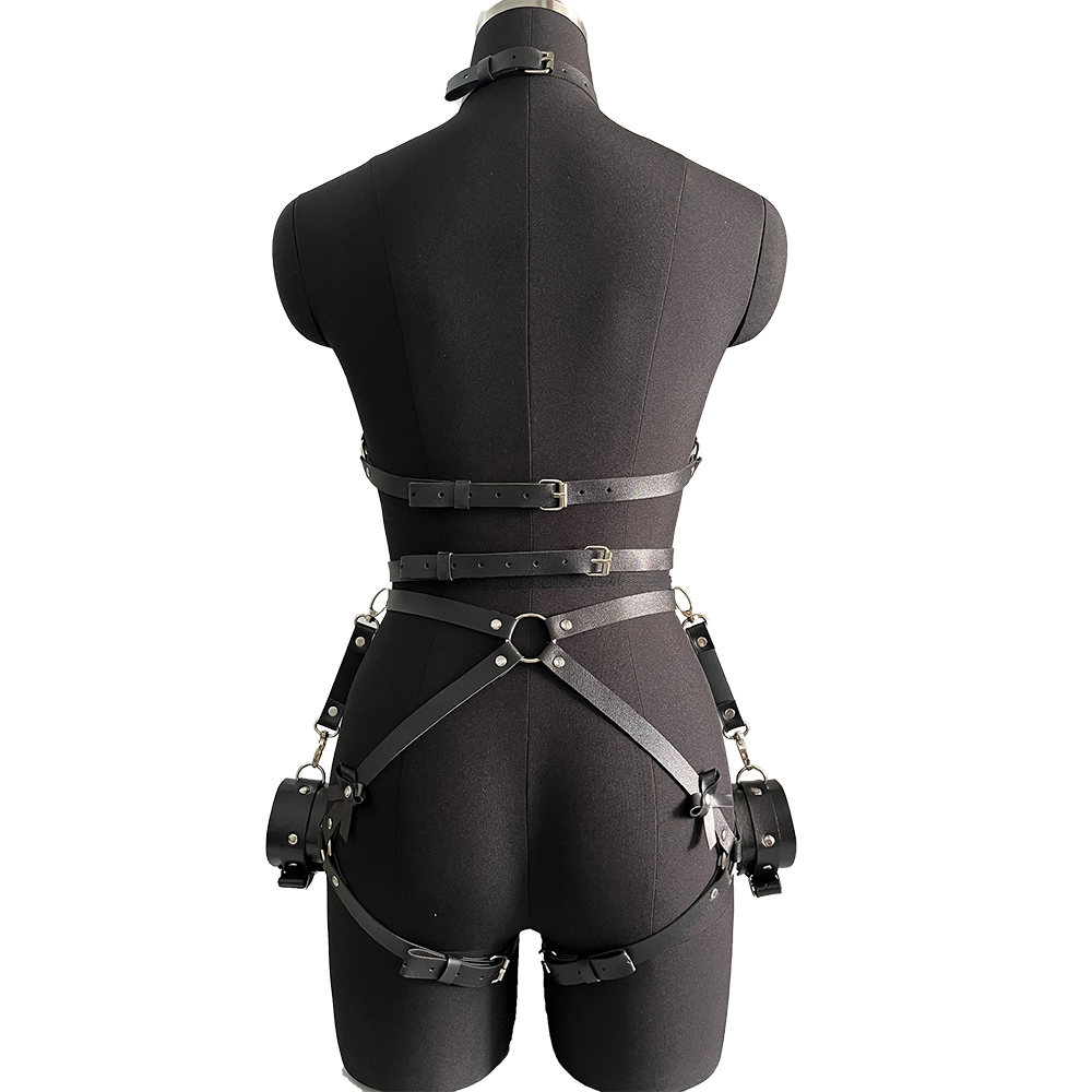 Harness for Women Pu Leather L - Garter Belt Set avis et prix