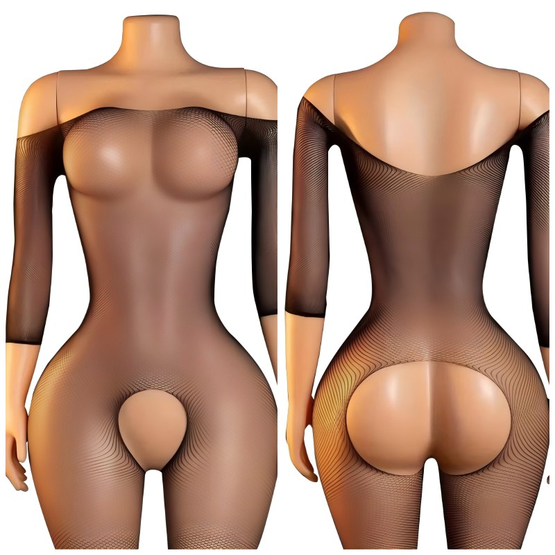 Sexy Crotchless Tights Women H - Bodystocking Fishnet avis et prix