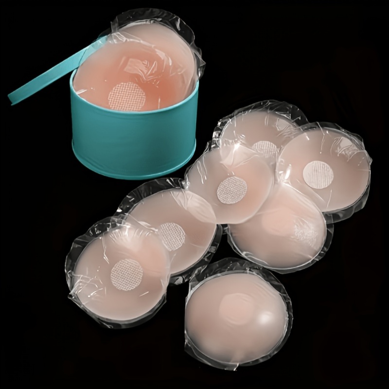 4pcs Set of Reusable Silicone  - Silicone Bra Adhesive avis et prix