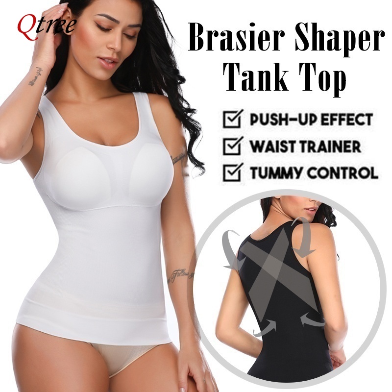 Qtree Women Tummy Control Shap - Shapewear Bodysuit Firm avis et prix