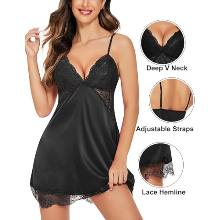 Avidlove Women'S Nightgowns Se - Babydoll Chemise Night avis et prix