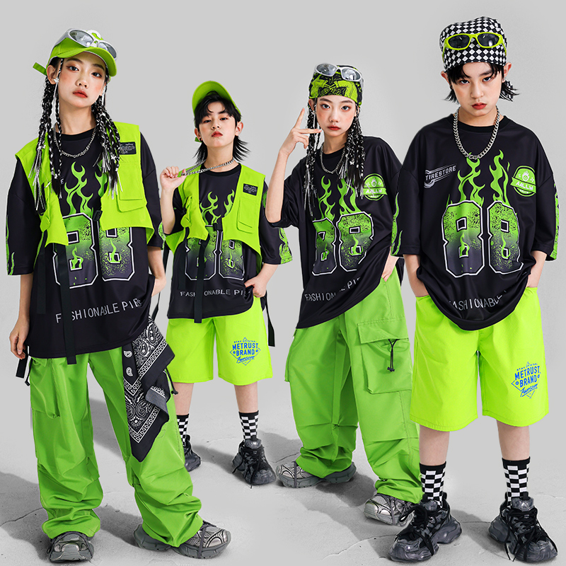 Boys Hip Hop Blue T-shirt Carg - Boyshort Underwear avis et prix