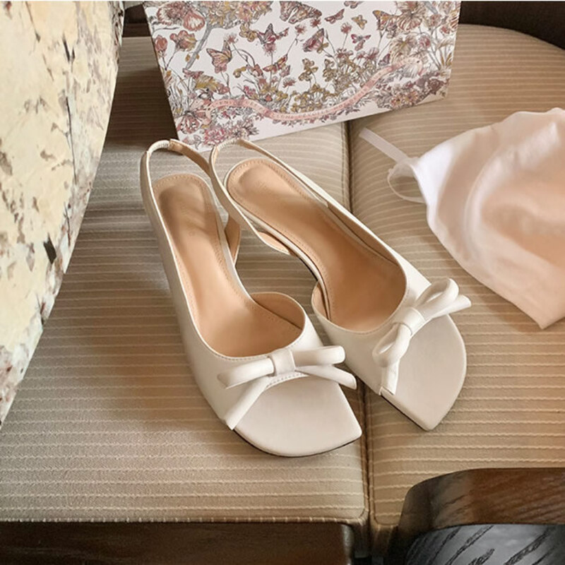 Elegant bow satin low heels sa - Slip Dress Satin avis et prix