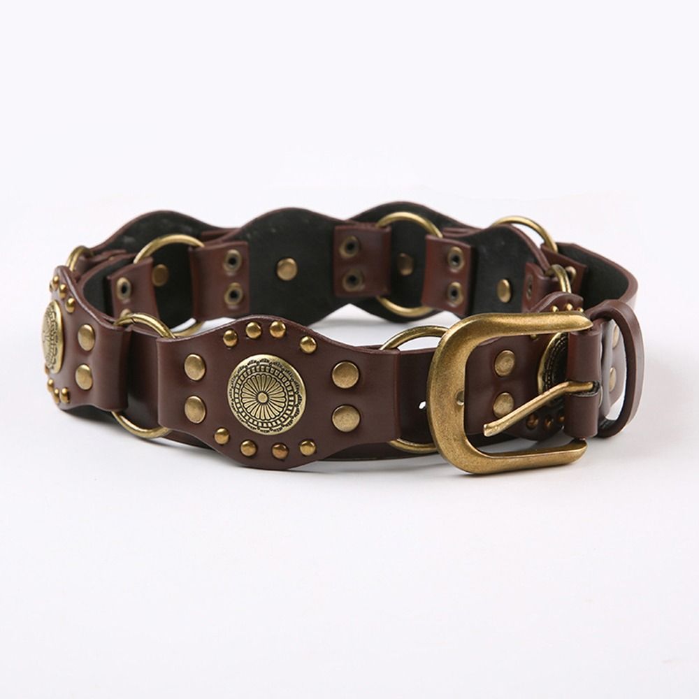 Grommet PU Leather Waist Belt  - Corset Waist Cinch avis et prix