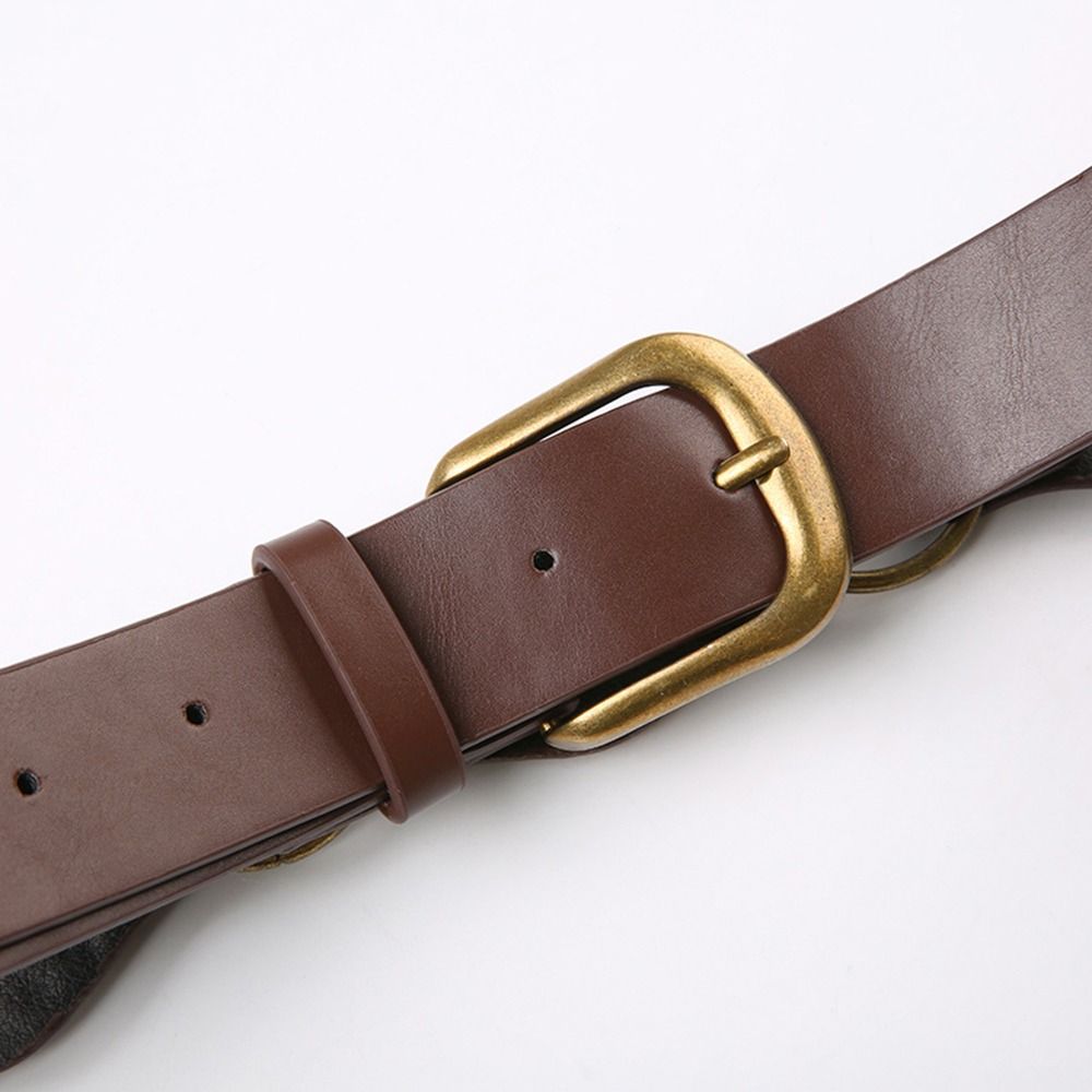 Grommet PU Leather Waist Belt  - Corset Waist Cinch avis et prix