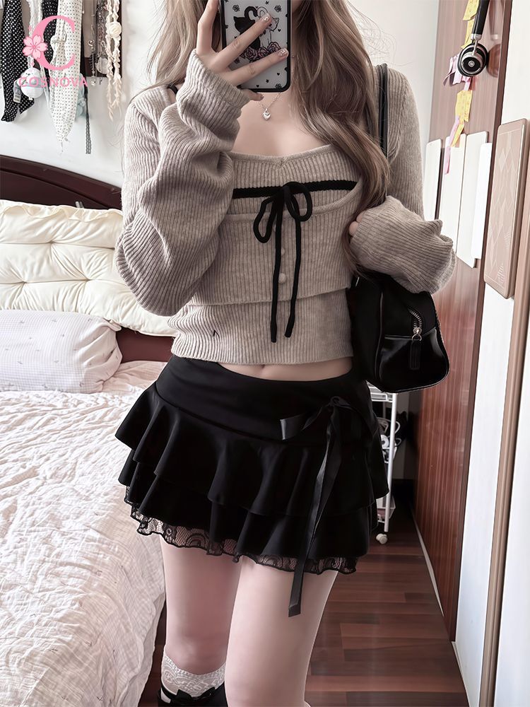 Japanese Vintage Coquette 3 Pi - Cami Top Lace avis et prix