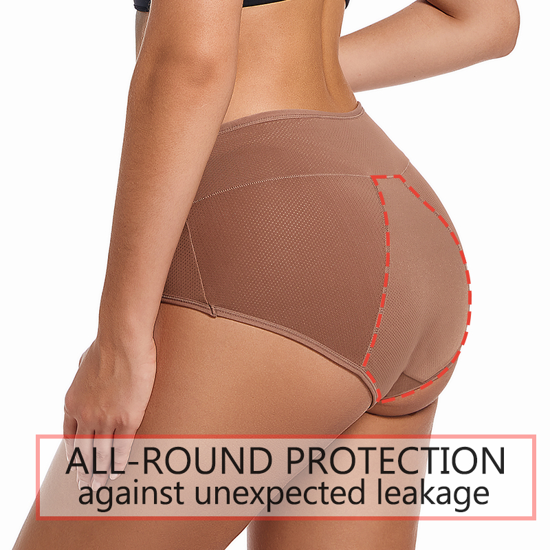 Washable High Waist Menstrual  - Period Panty Absorbent avis et prix