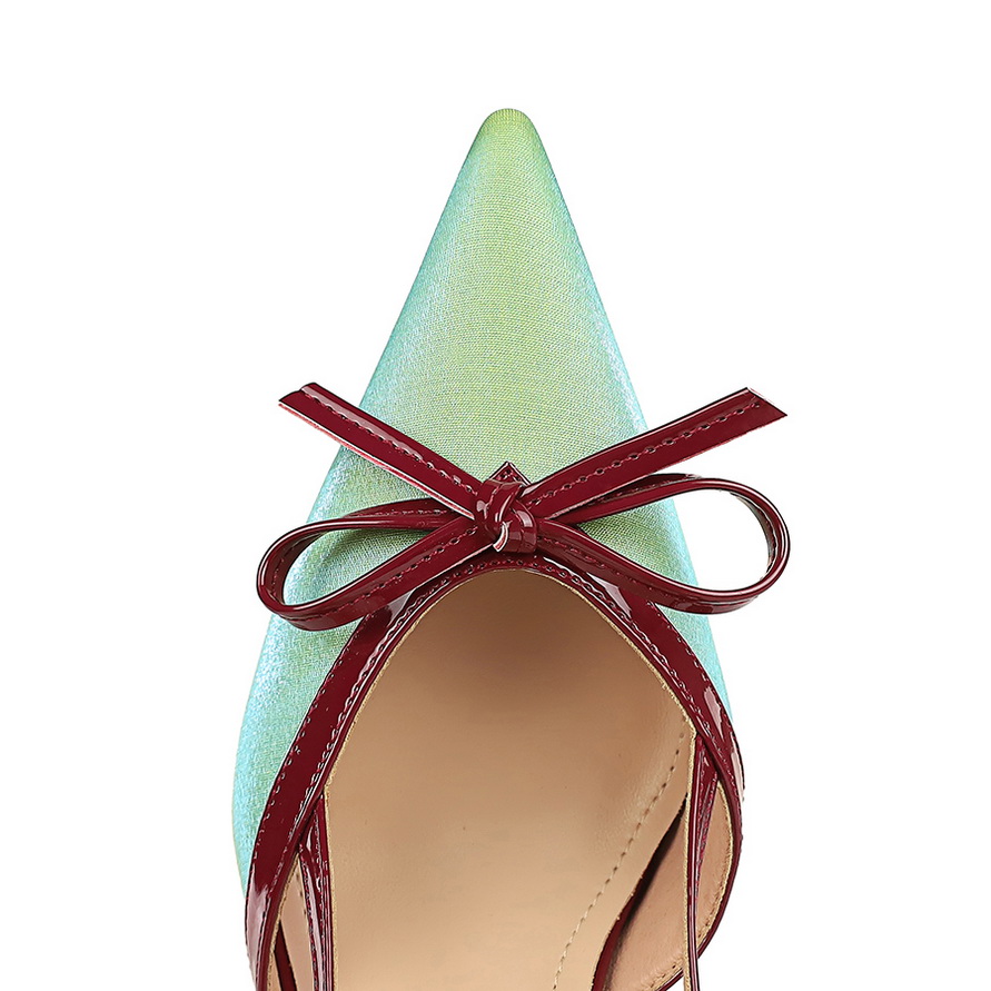 Women Trendy Silver-Green 9cm  - Slip Dress Satin avis et prix