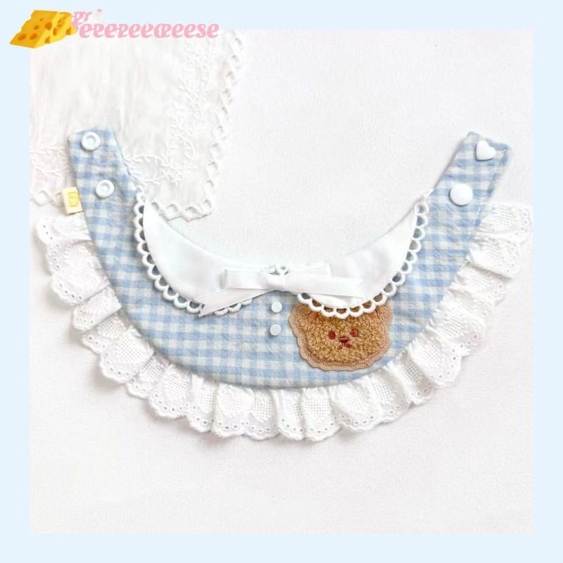 Pet Spring Plaid Cute Bib Pet  - Lace Teddy Lingerie avis et prix