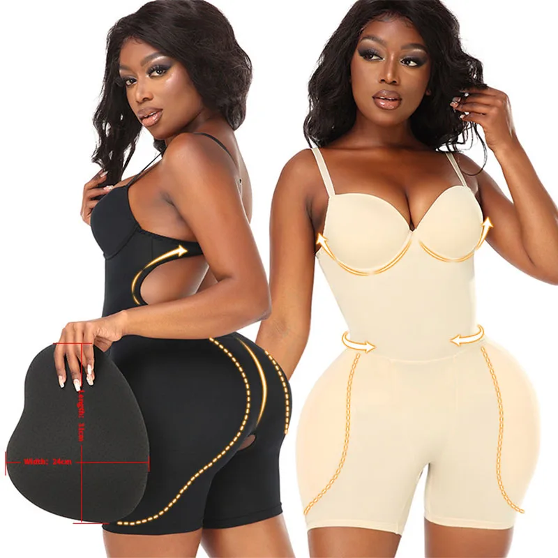 Bodysuits Shapewear Padded Hip - Shapewear Bodysuit Firm avis et prix