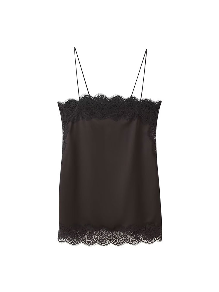 TFAFXY Vintage Casual Women Br - Cami Top Lace avis et prix