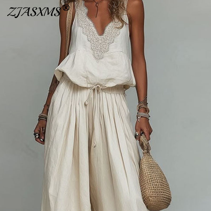 Women Sleeveless Lace V Neck S - Cami Top Lace avis et prix