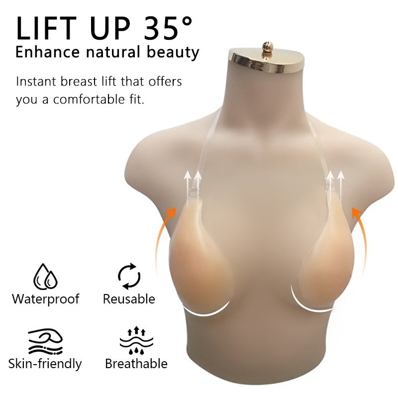 1 Pc Summer Invisible Silicone - Silicone Bra Adhesive avis et prix
