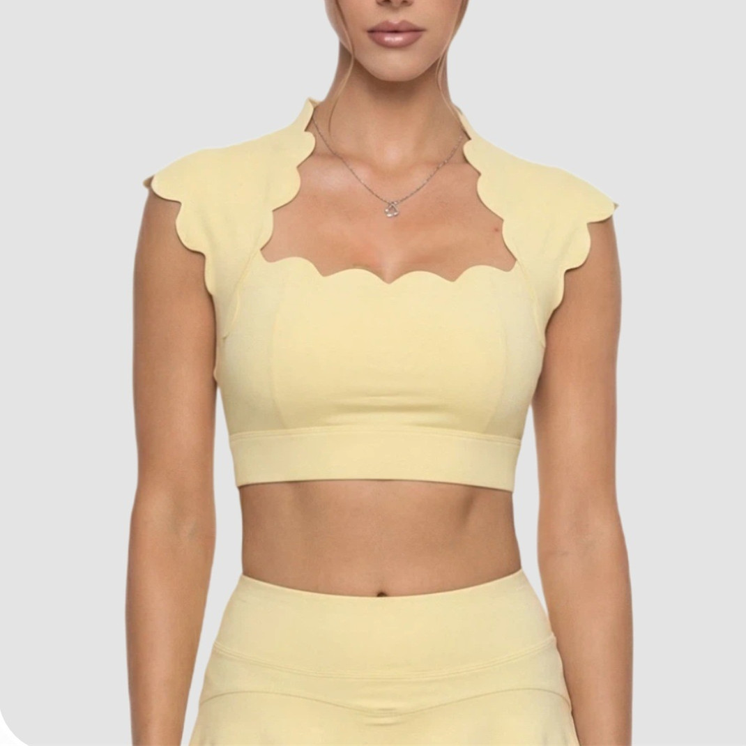 Pad Wavy Women Sports Vest Yog - Sports Bra High Impact avis et prix