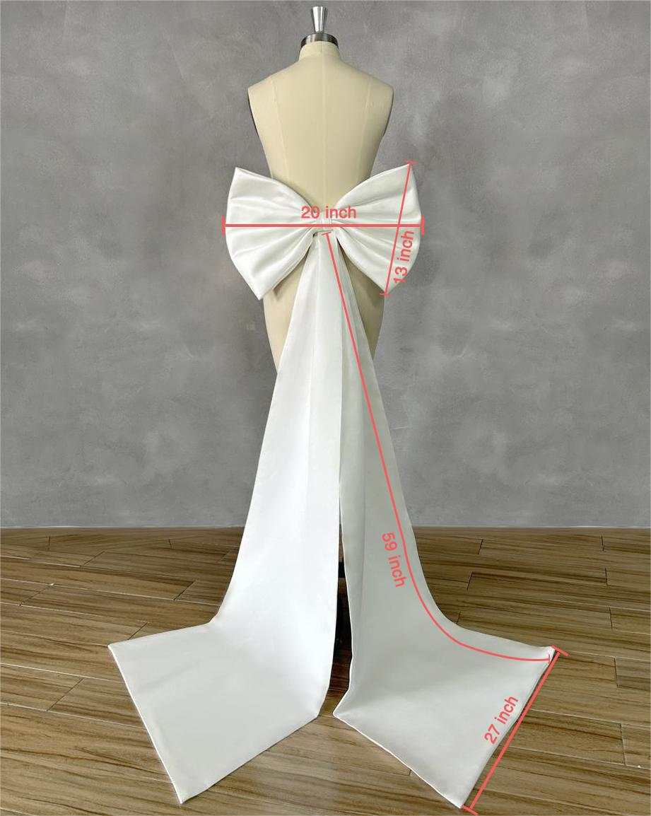Love Elegant Big Bow for Brida - Robe Silk Women avis et prix