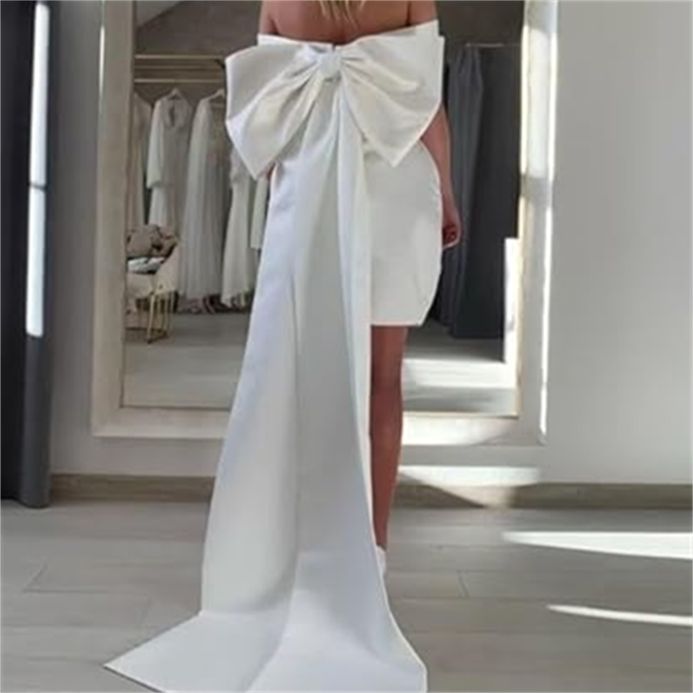 Love Elegant Big Bow for Brida - Robe Silk Women avis et prix