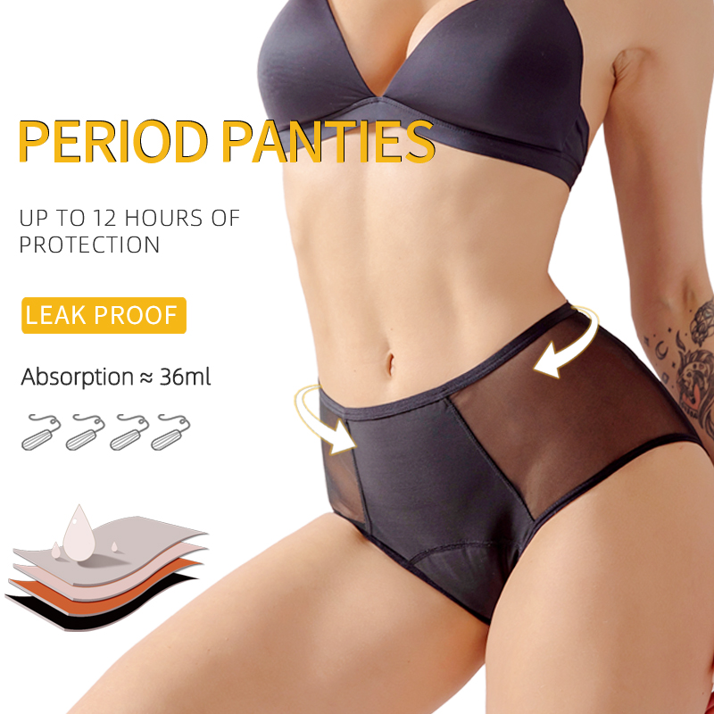 Drop shipping Women's High-wai - Period Panty Absorbent avis et prix