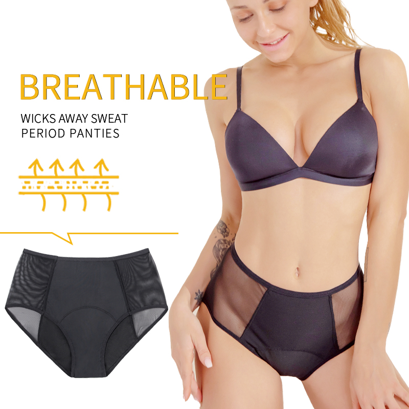 Drop shipping Women's High-wai - Period Panty Absorbent avis et prix