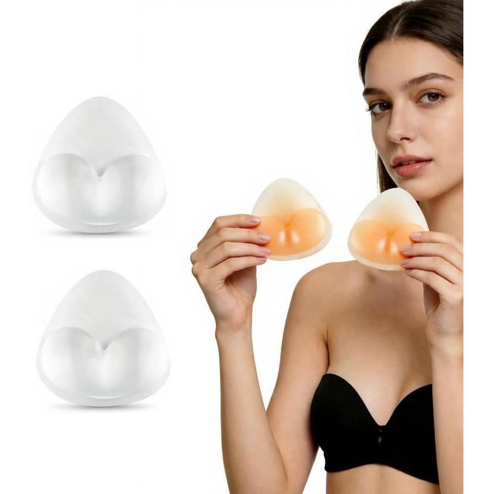 Silicone Bra Inserts, Triangle - Push Up Bra Padded avis et prix