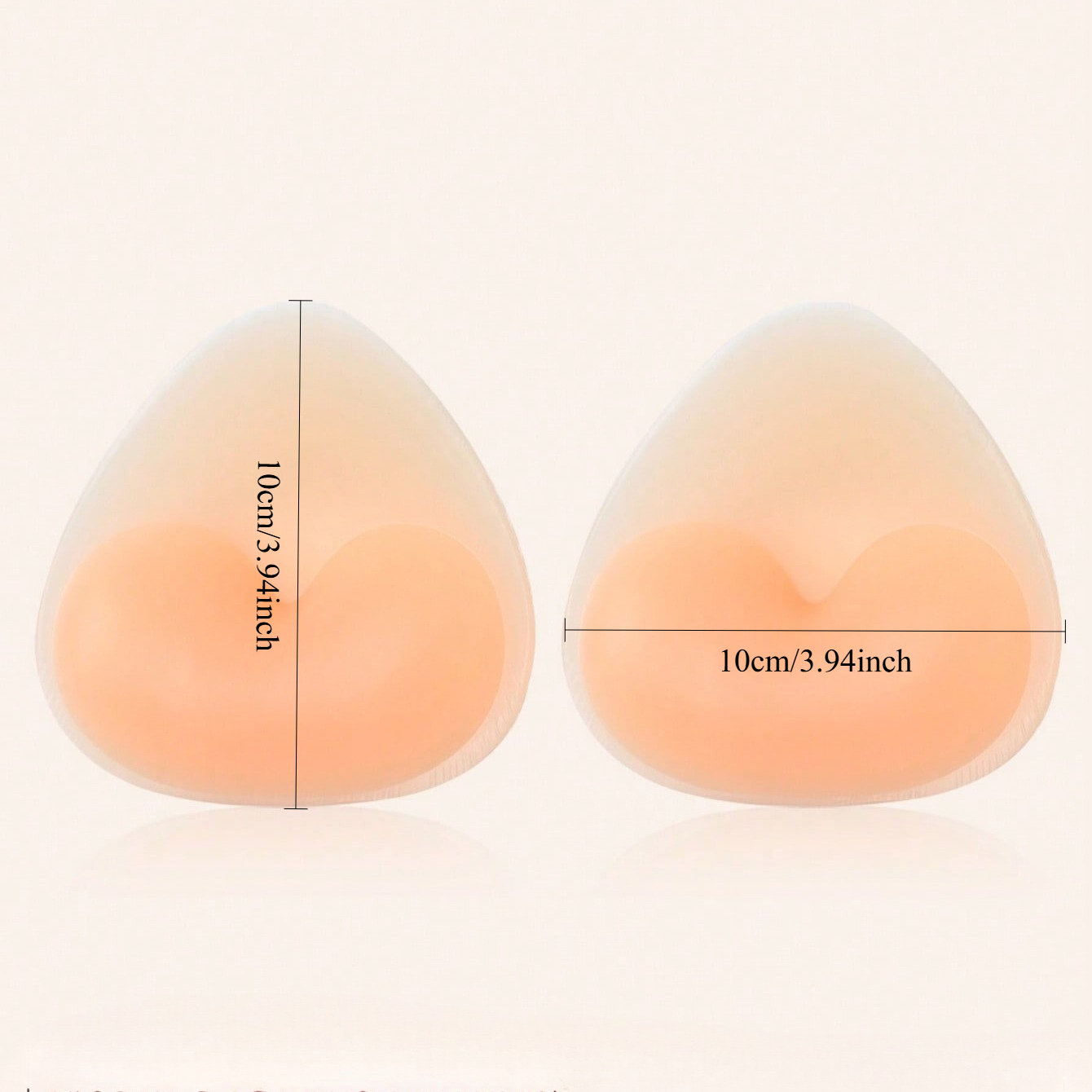 Silicone Bra Inserts, Triangle - Push Up Bra Padded avis et prix