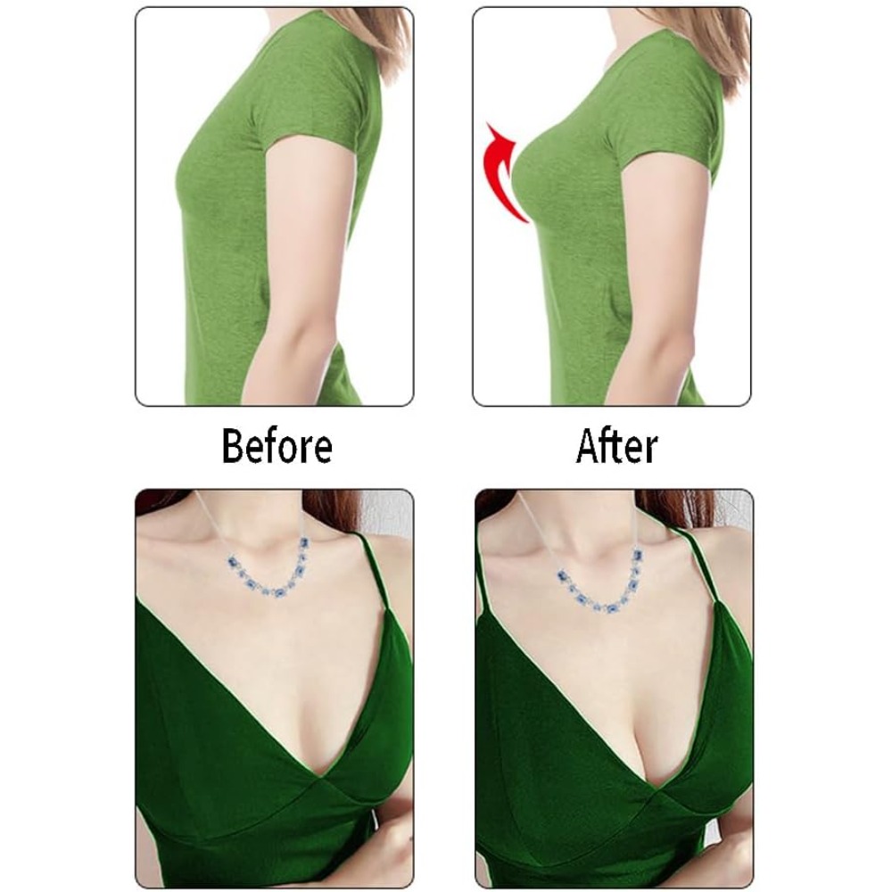 Silicone Bra Inserts, Triangle - Push Up Bra Padded avis et prix