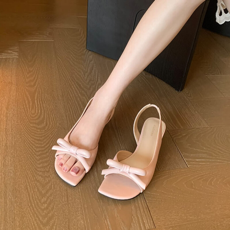 Elegant bow satin low heels sa - Slip Dress Satin avis et prix