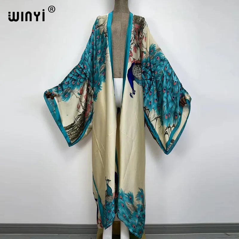 WINYI 2026 Summer Women Cardig - Robe Silk Women avis et prix