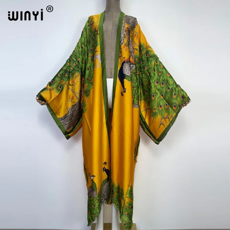 WINYI 2026 Summer Women Cardig - Robe Silk Women avis et prix