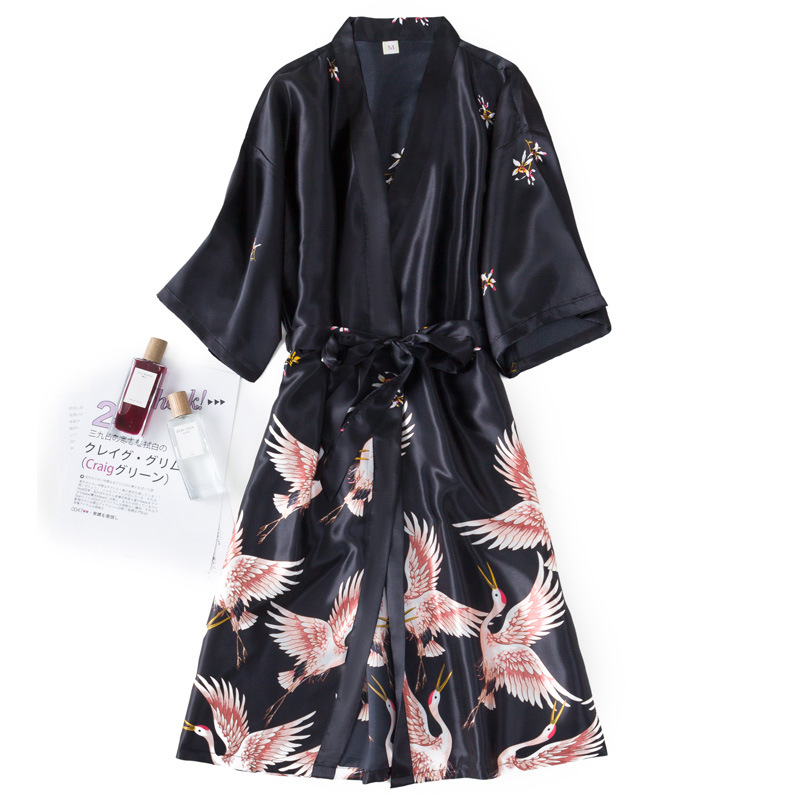Burgundy Women 2PCS Faux Silk  - Robe Silk Women avis et prix